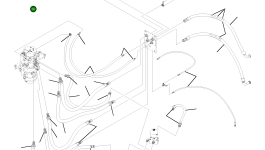 Шланг 4A1-62-24870 Komatsu
