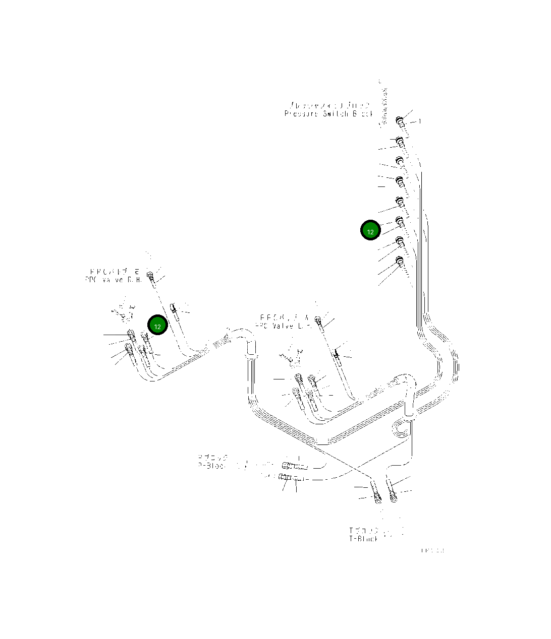 Шланг 2A5-62-14471 Komatsu