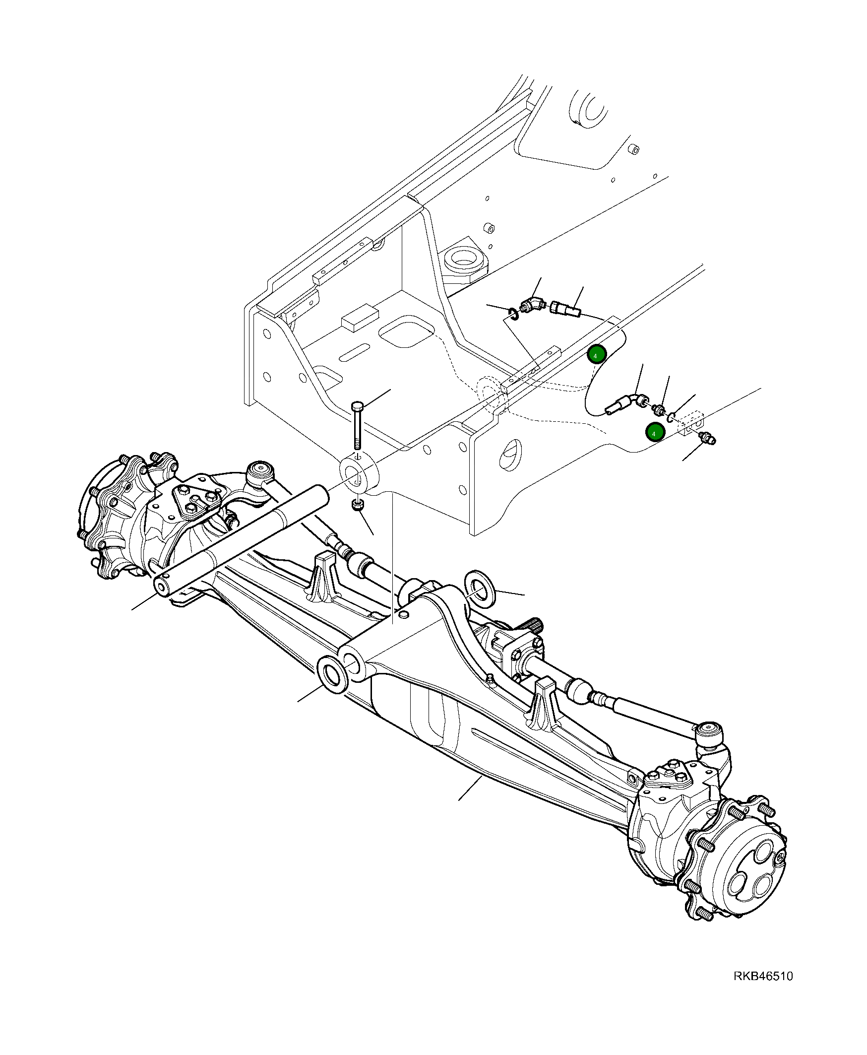 Шланг 42N-62-12610 Komatsu