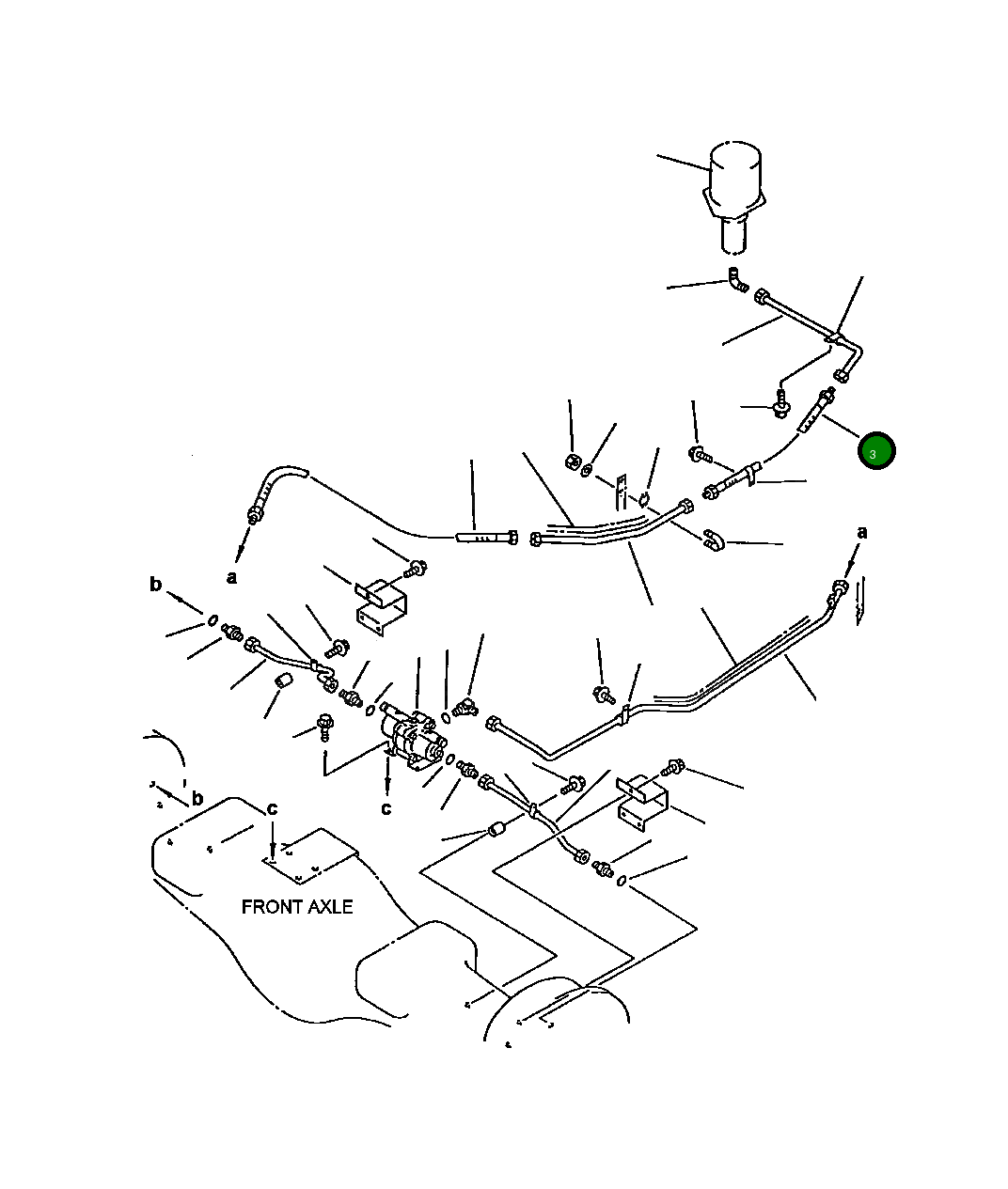 Шланг 421-35-14380 Komatsu