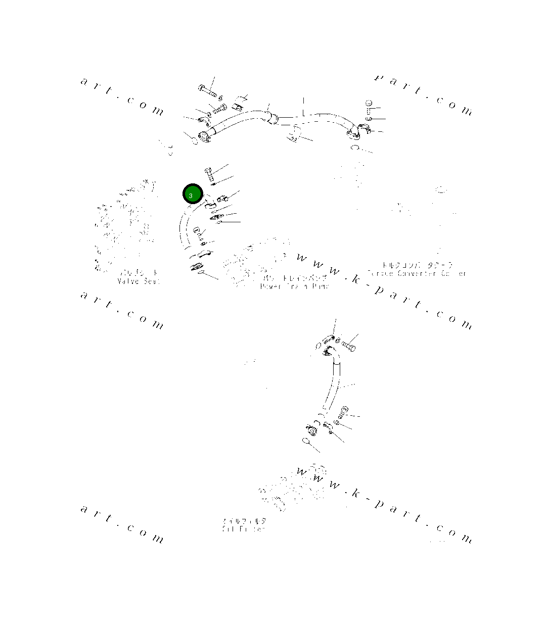 Шланг 425-16-41540 Komatsu
