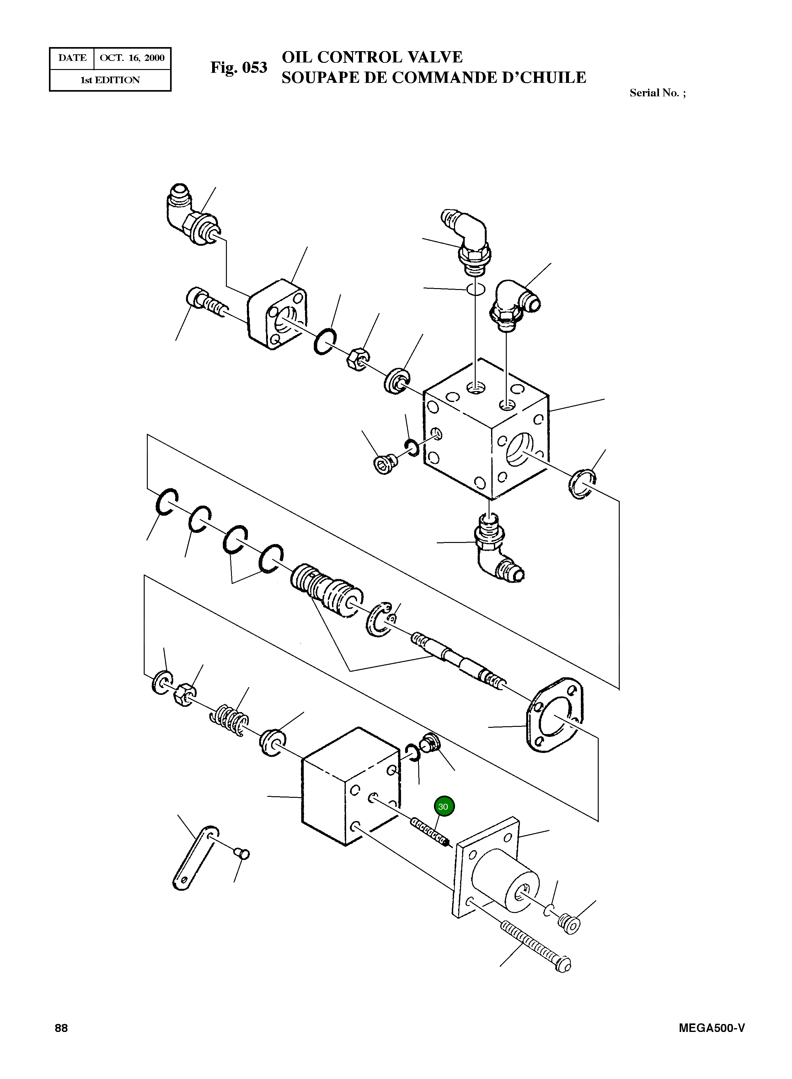 Винт 3417096 Komatsu