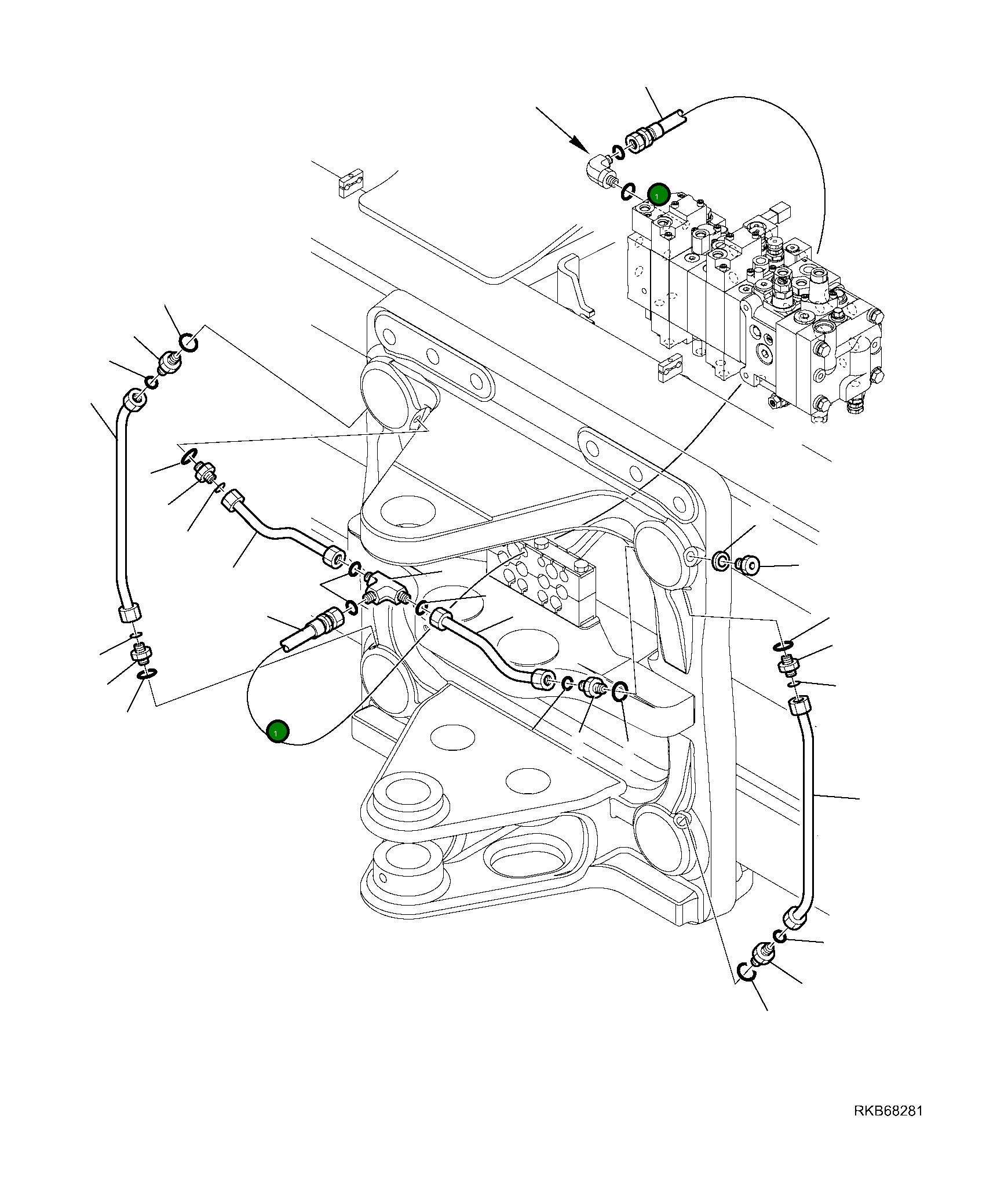 Шланг 42N-62-13480 Komatsu