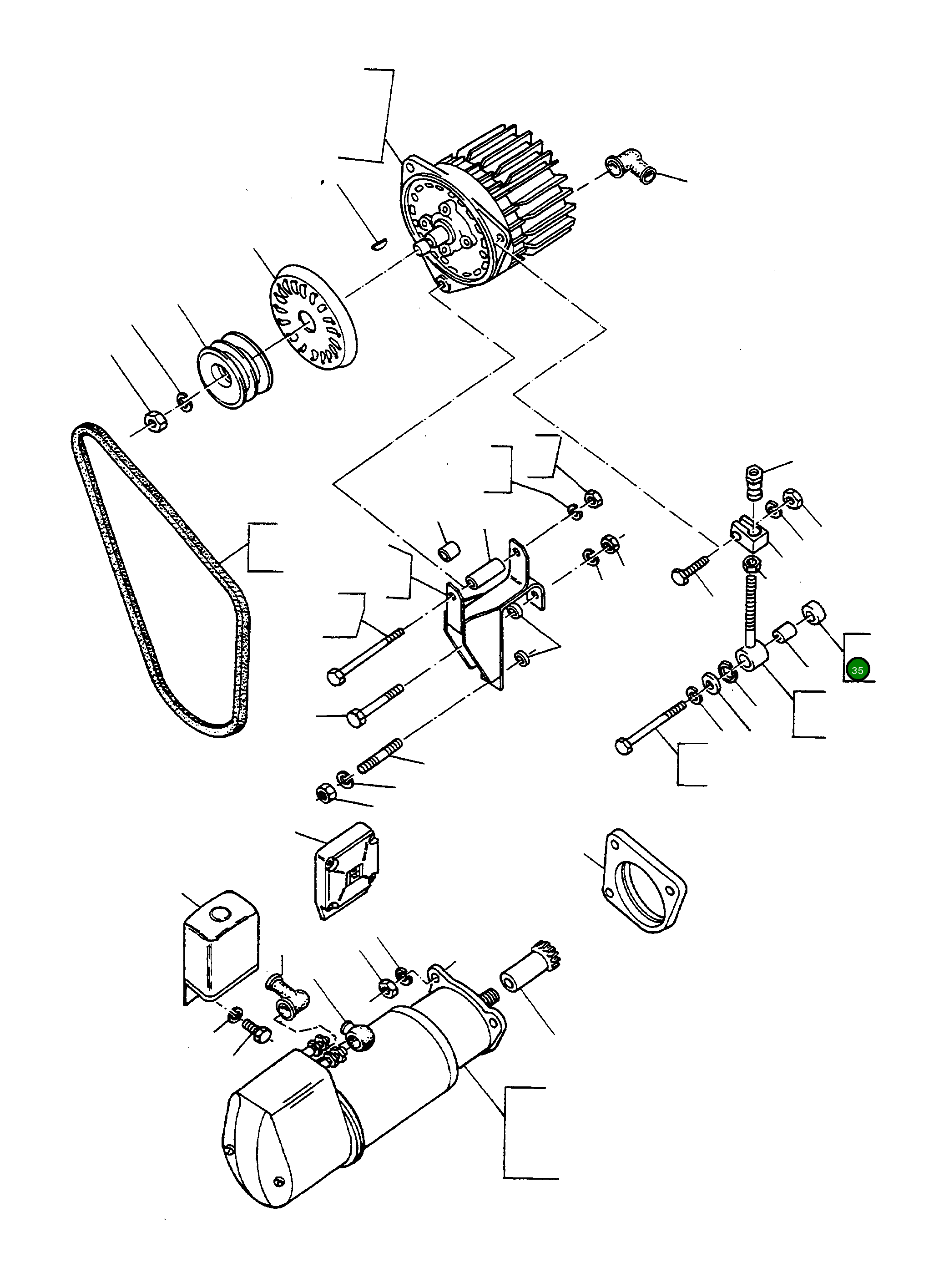 Втулка 2872757M1 Komatsu