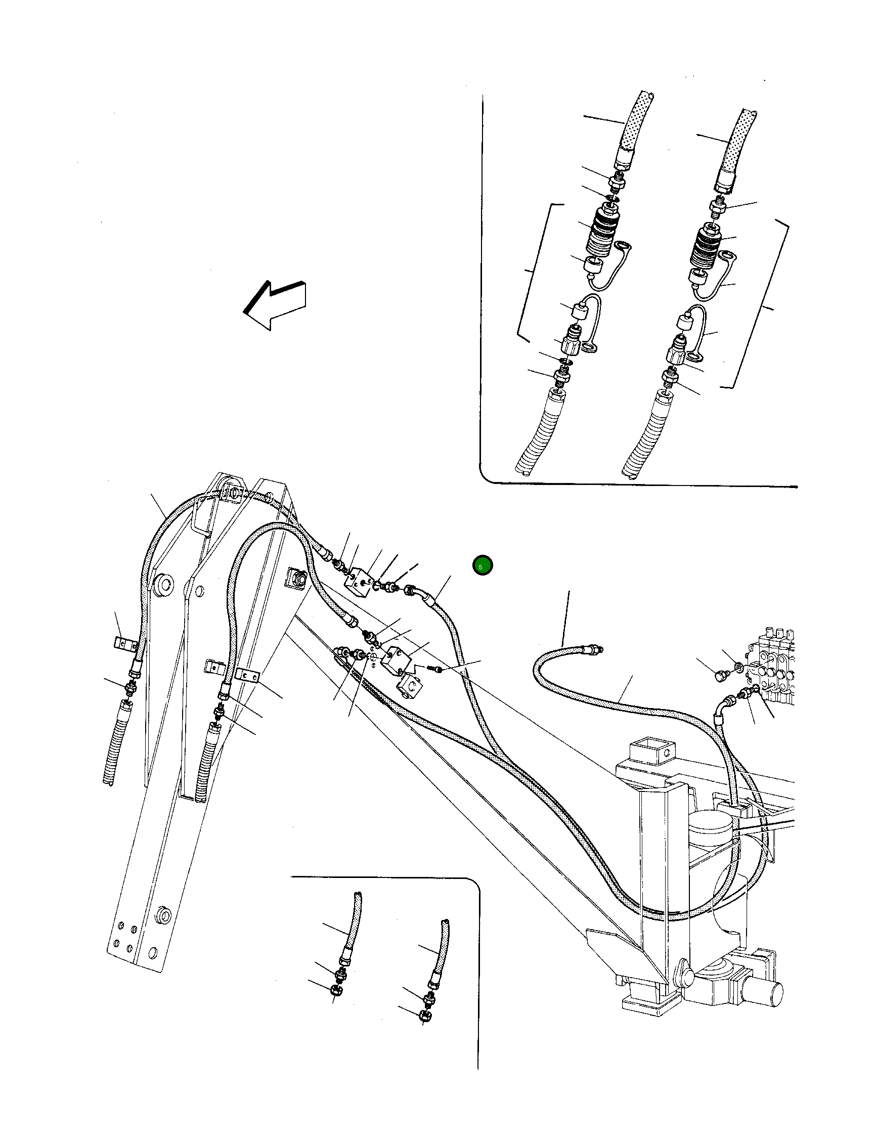 Шланг U2707010A Komatsu