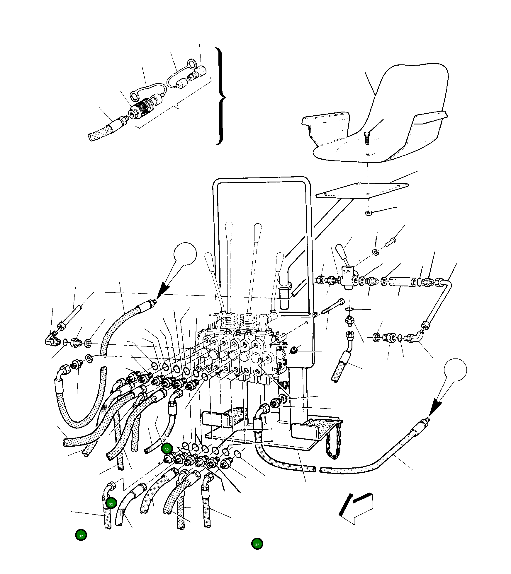Шланг U3500520C Komatsu
