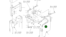 Шланг 21X-62-21560 Komatsu