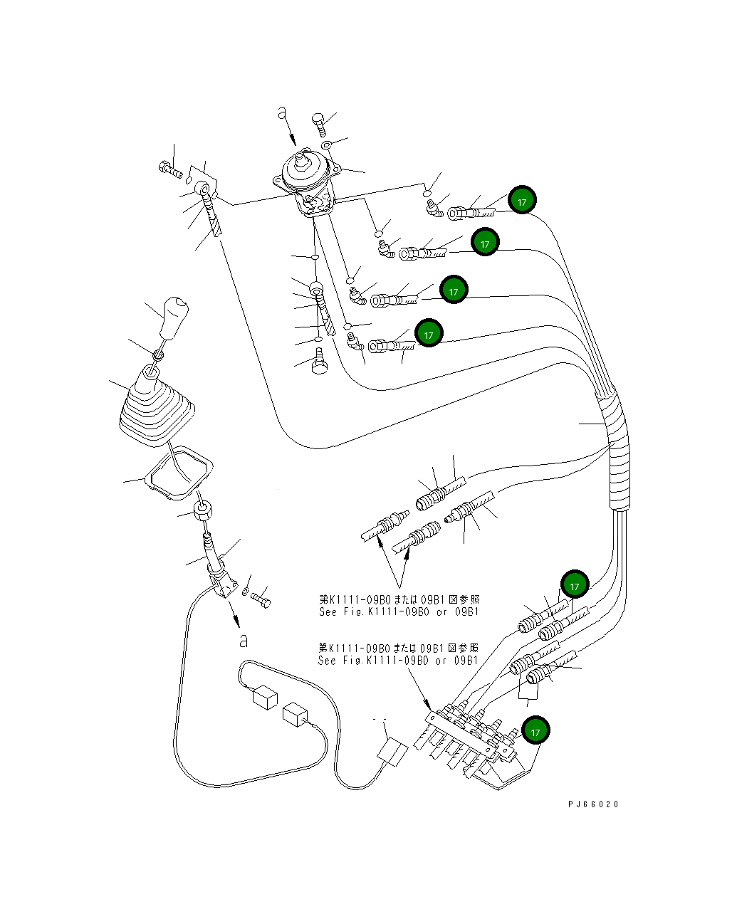 Шланг 21U-62-38210 Komatsu