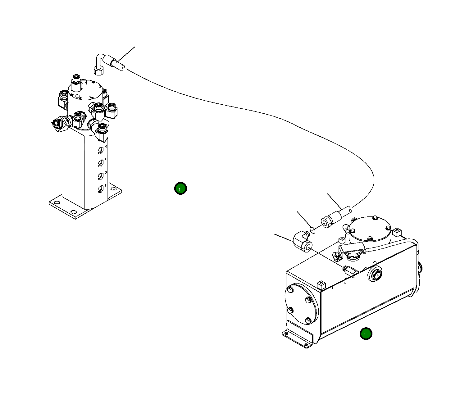 Шланг 22M-62-94220 Komatsu