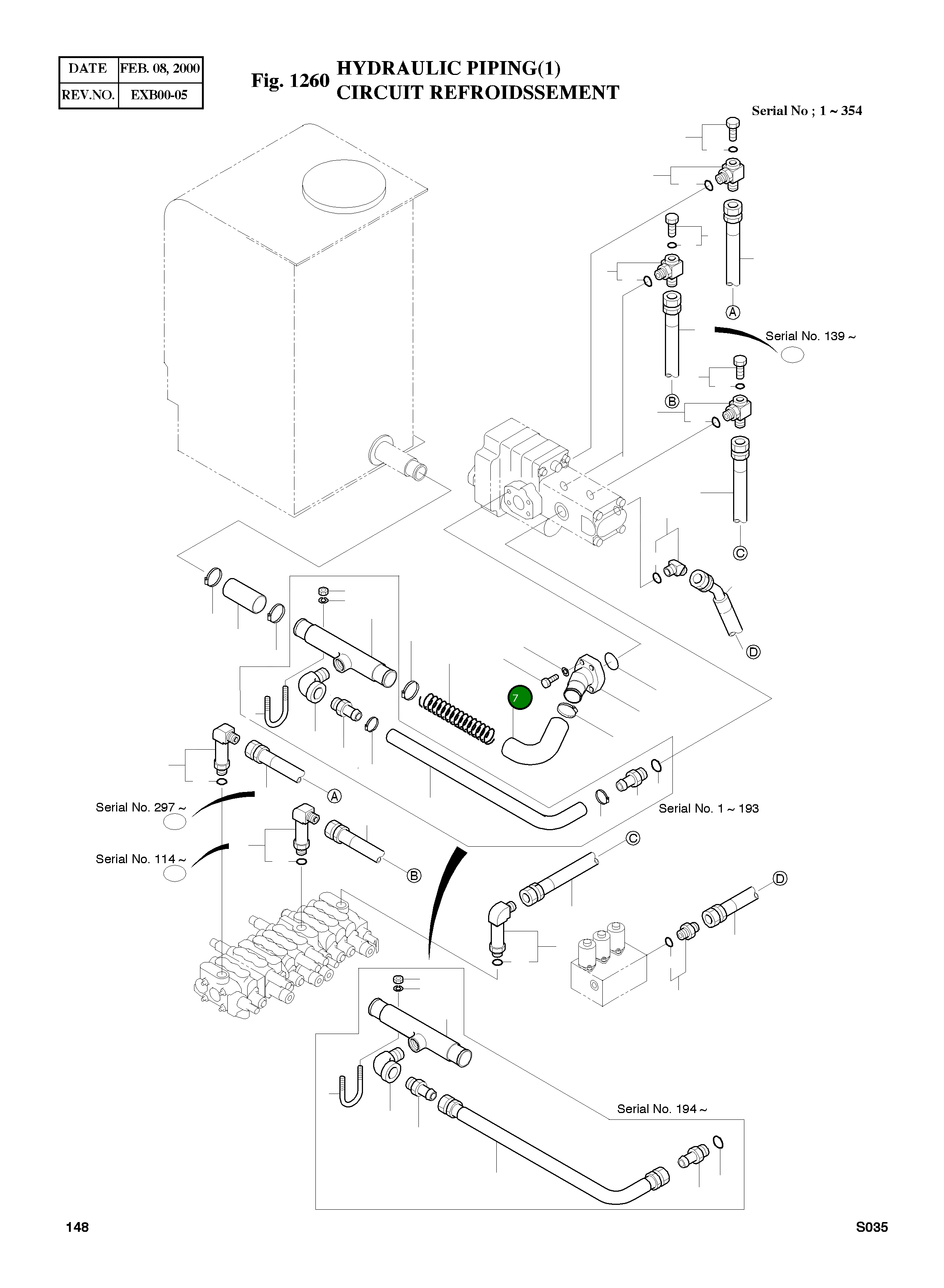 Шланг 30101-94012 Komatsu