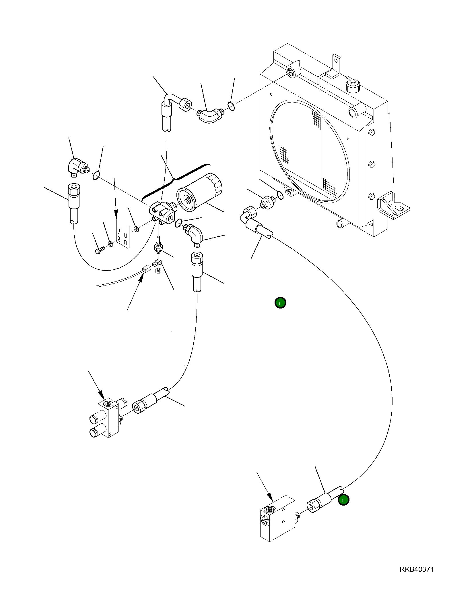 Шланг 37D-62-13120 Komatsu