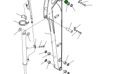 Шланг 2A1-943-1230 Komatsu