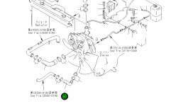 Шланг 56D-03-11632 Komatsu