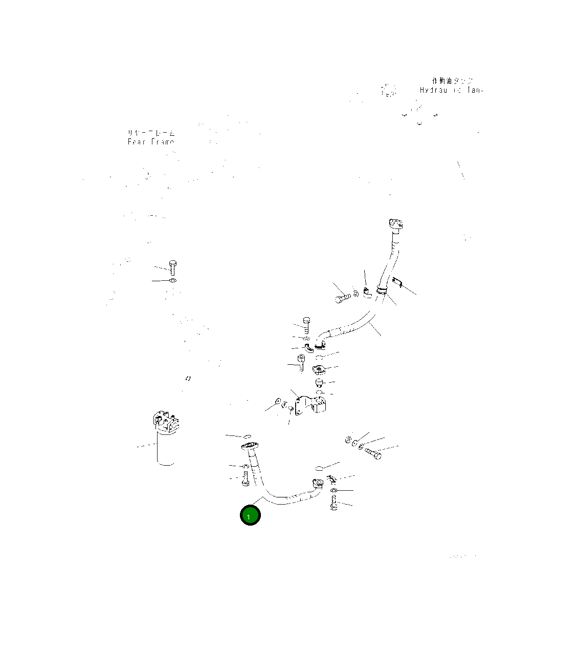 Шланг 419-62-62670 Komatsu