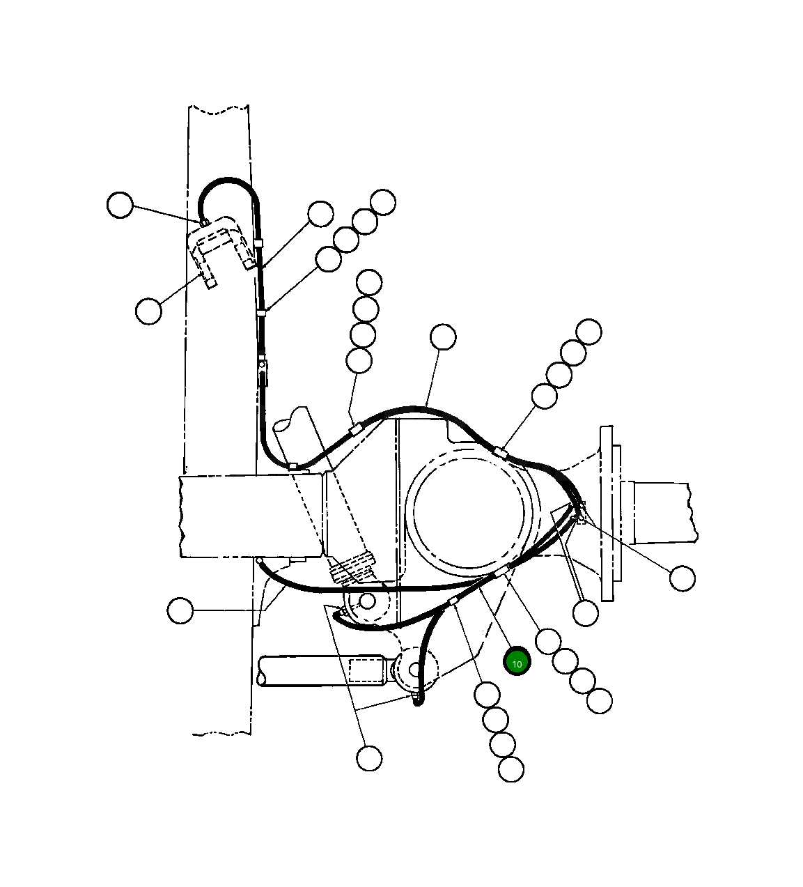 Шланг VW8099 Komatsu