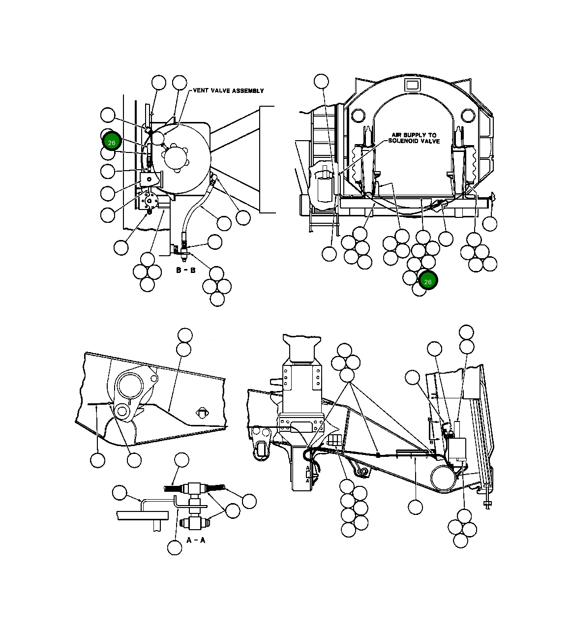 Шланг HA5075 Komatsu