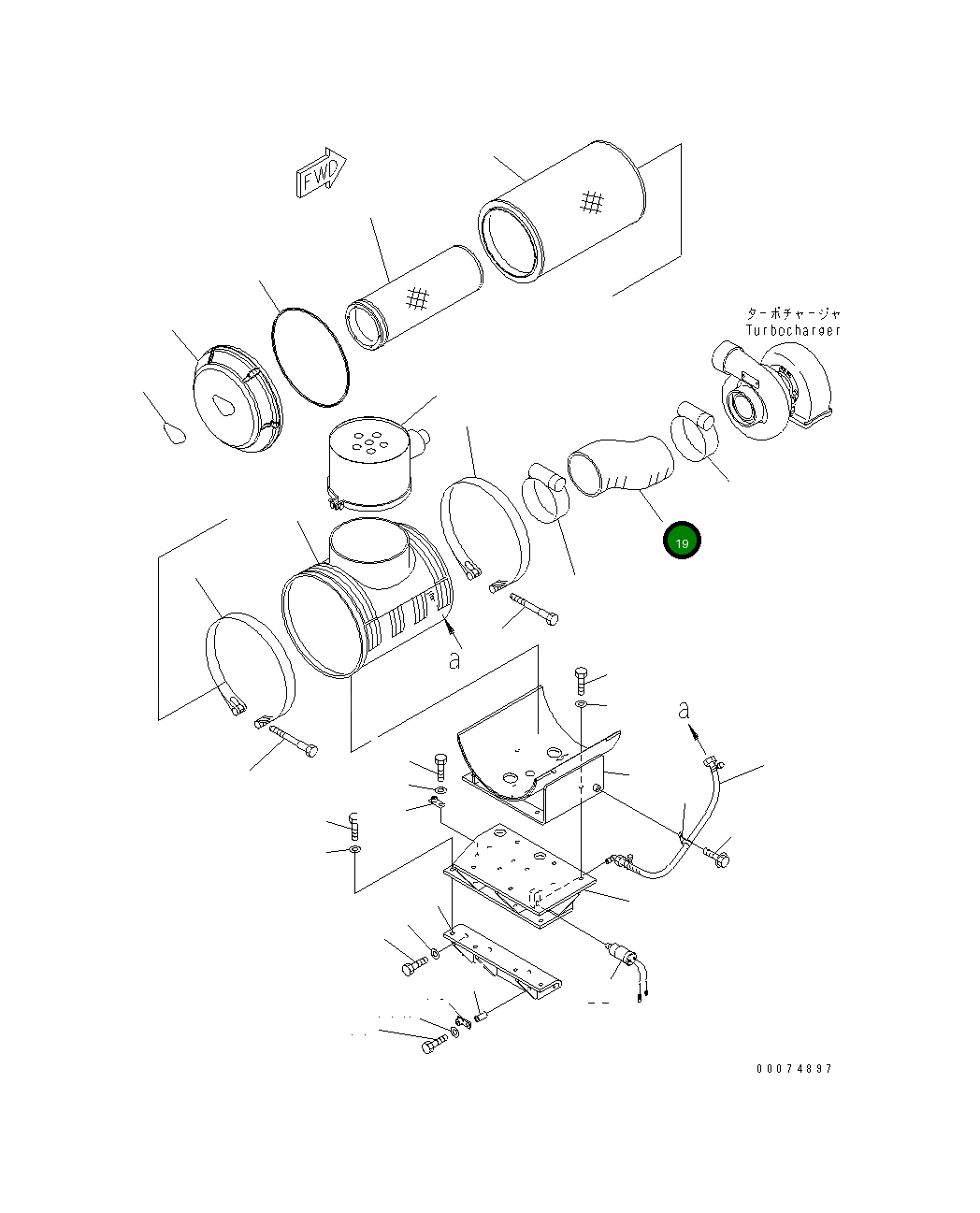 Шланг 6240-11-5250 Komatsu