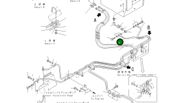 Шланг 561-04-61570 Komatsu