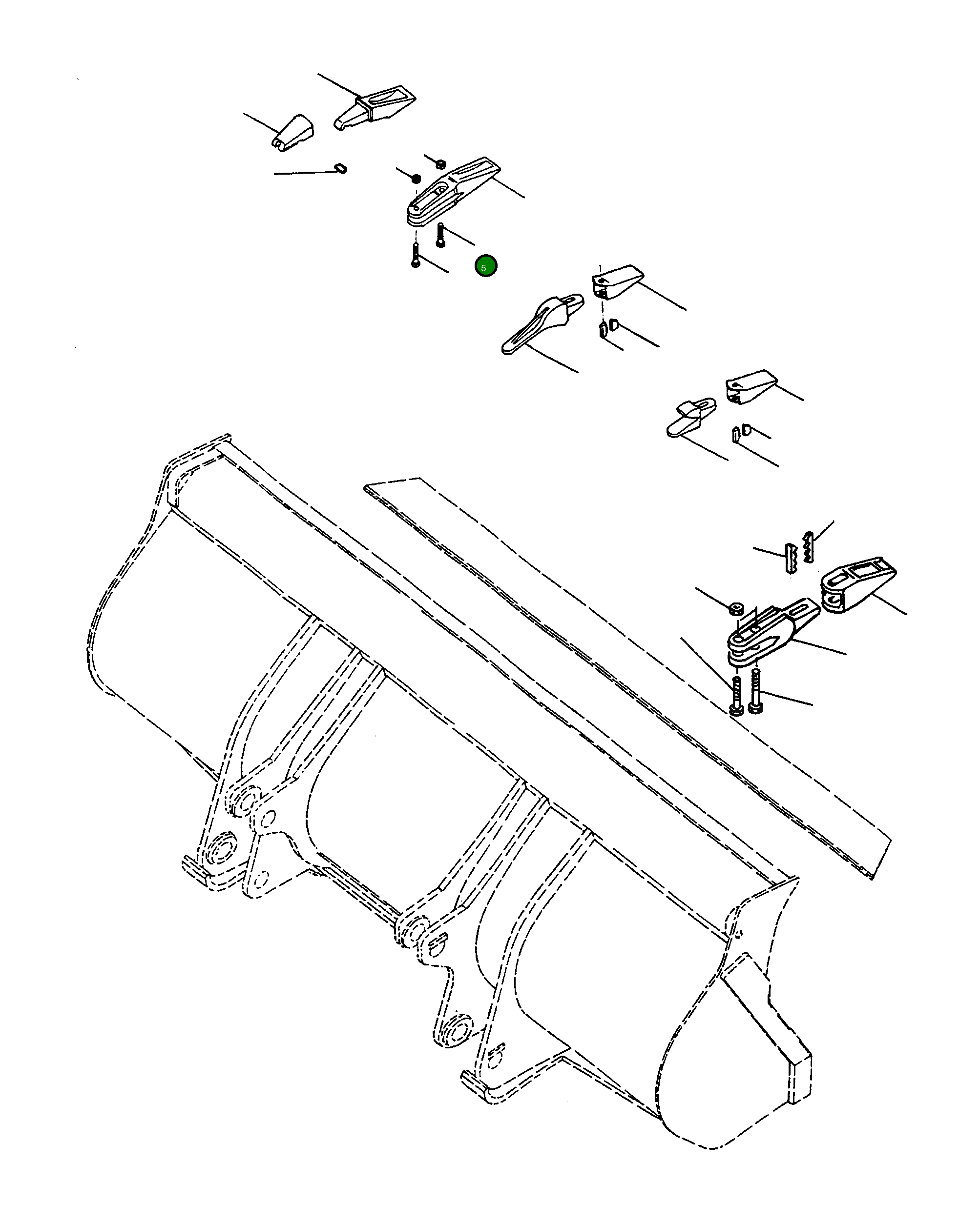 Винт 1443680X1 Komatsu