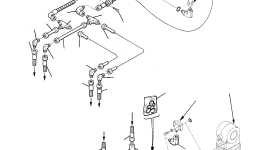 Шланг 21D-09-95880 Komatsu