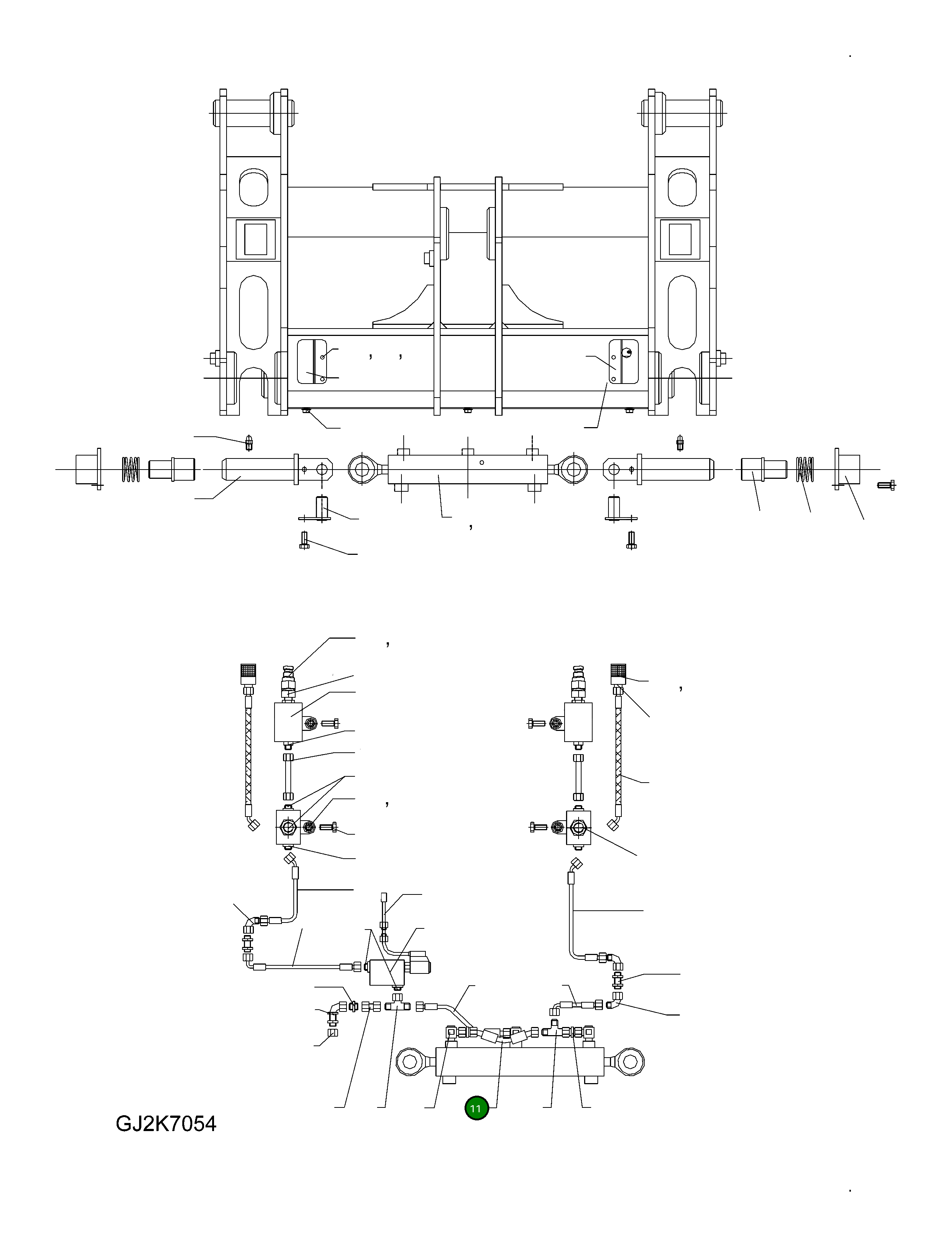 Шланг 417-71-H0P33 Komatsu