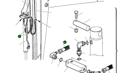 Шланг 392074012 Komatsu