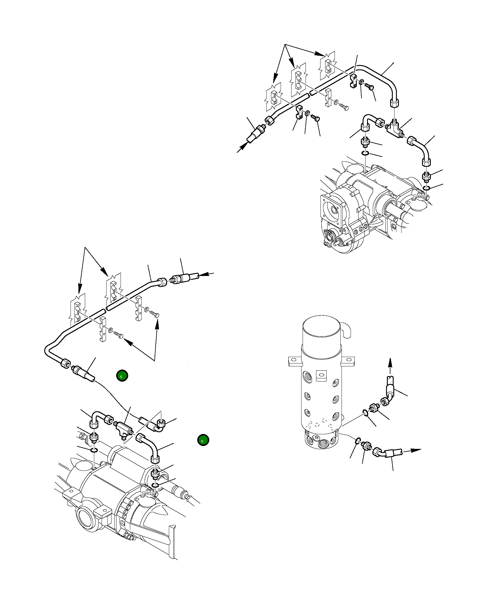 Шланг 21D-09-92730 Komatsu