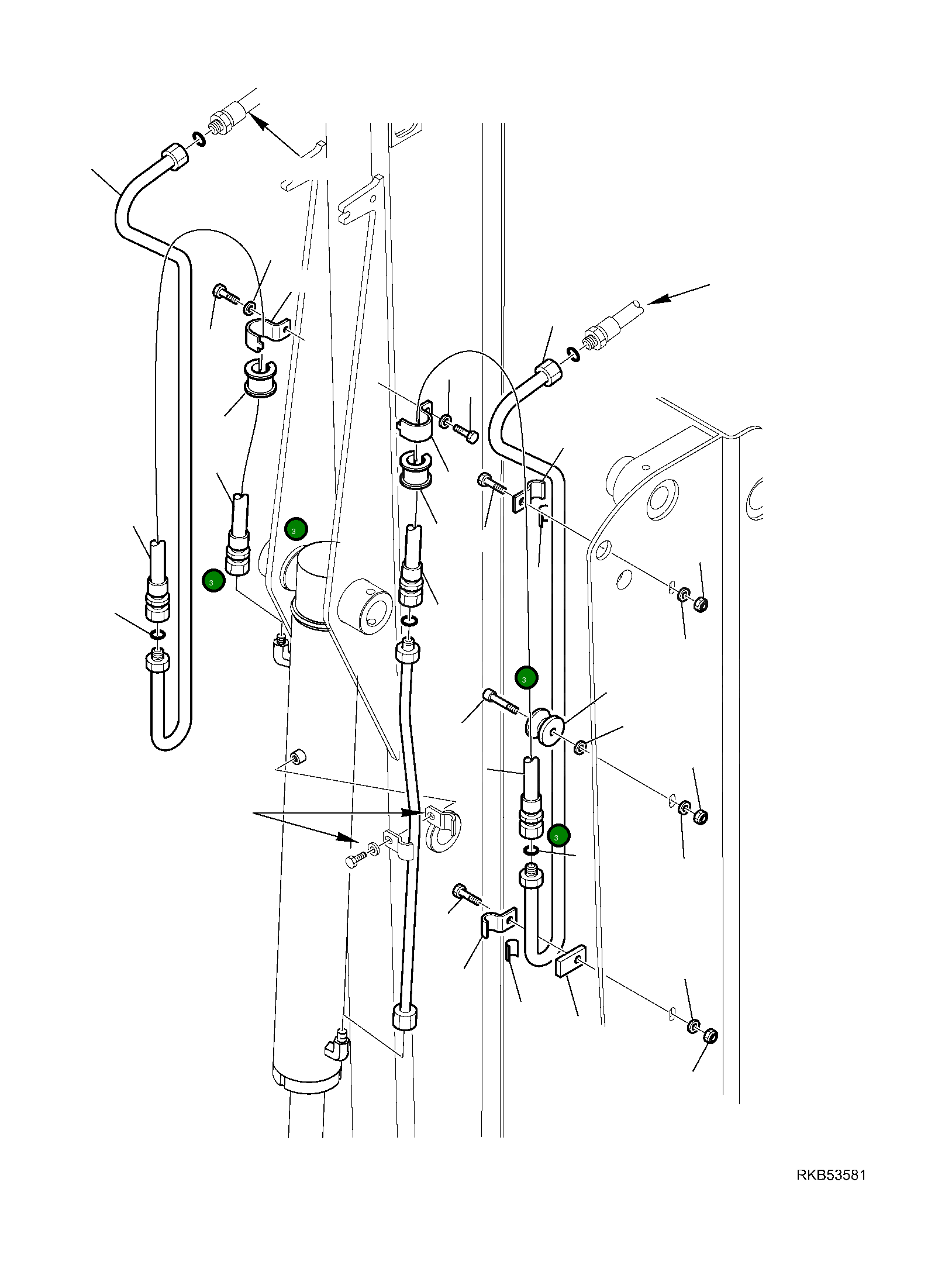 Шланг 42N-62-12770 Komatsu