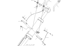Шланг 419-T90-3140 Komatsu