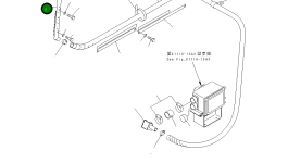 Воздуховод 201-977-7141 Komatsu