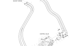 Шланг DS2040288 Komatsu