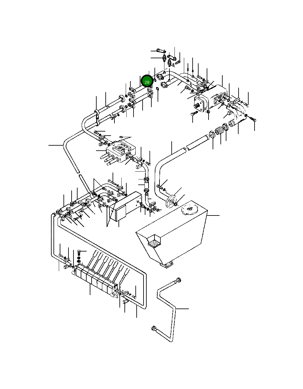 Шланг 62 979 B Komatsu