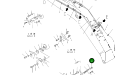Гайка 01598-00807 Komatsu