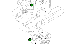 Шланг YM172187-14470 Komatsu