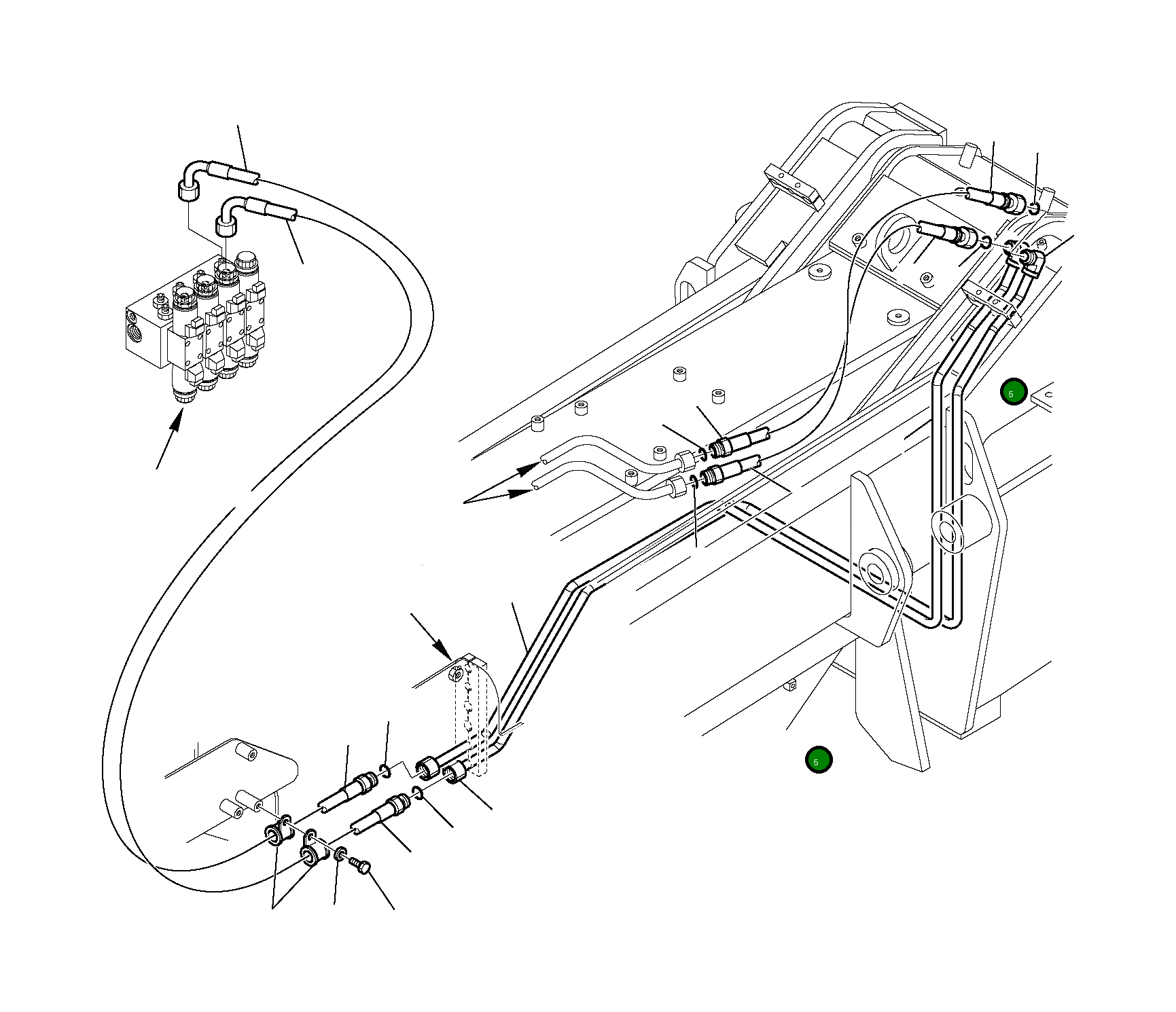 Шланг 395-62-13760 Komatsu
