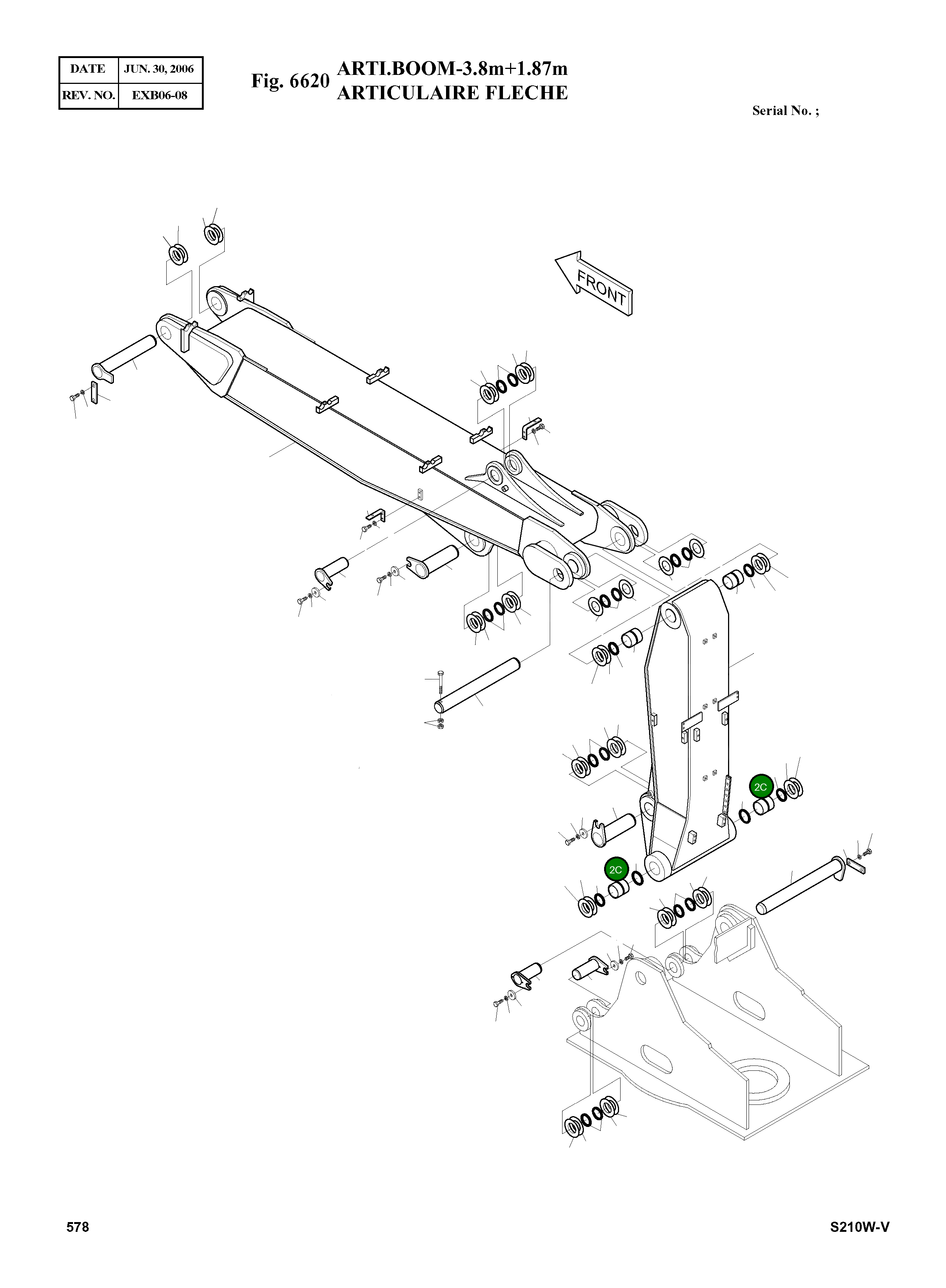 Втулка 2110-1315A Komatsu