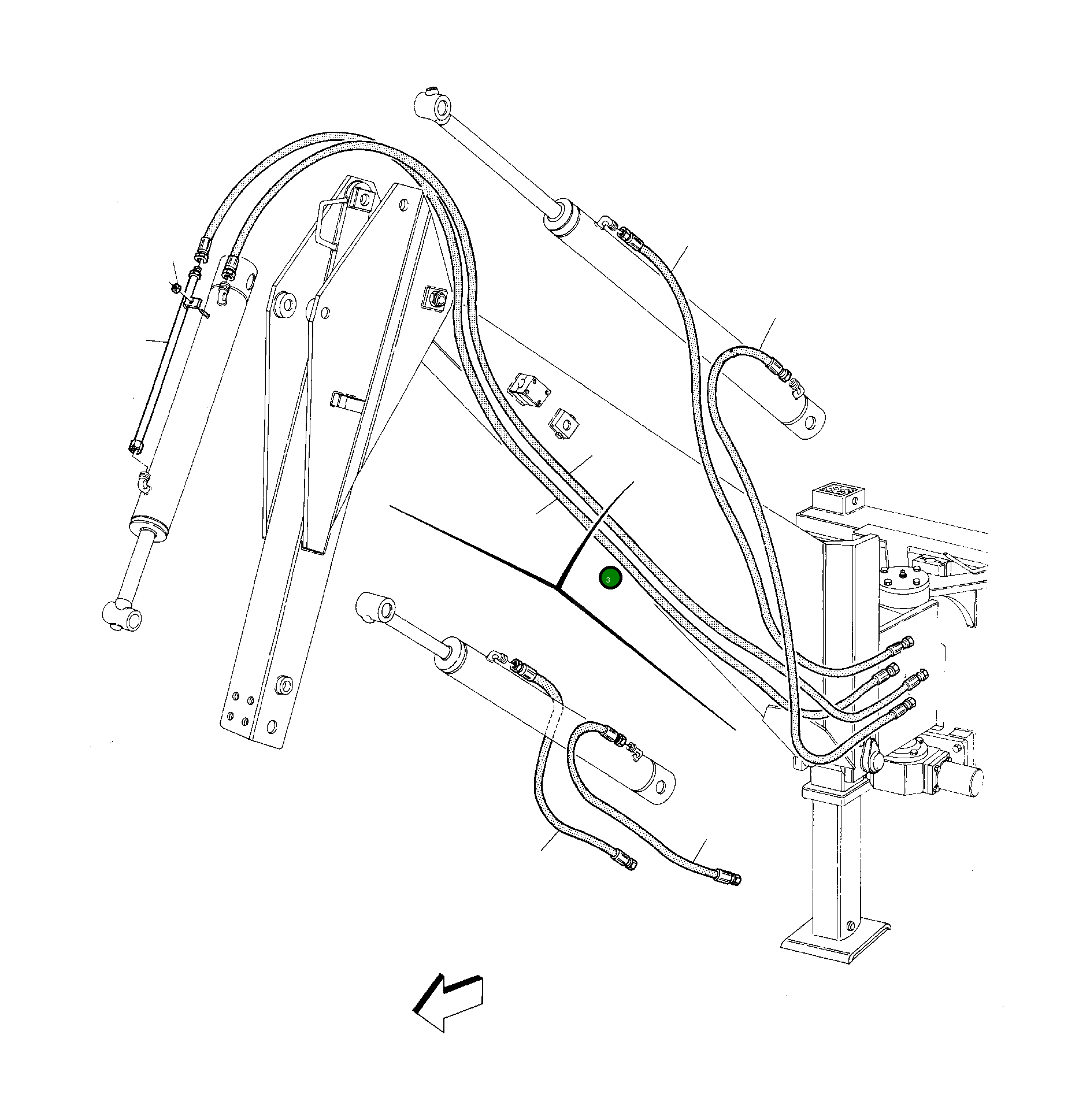 Шланг UE2000254 Komatsu