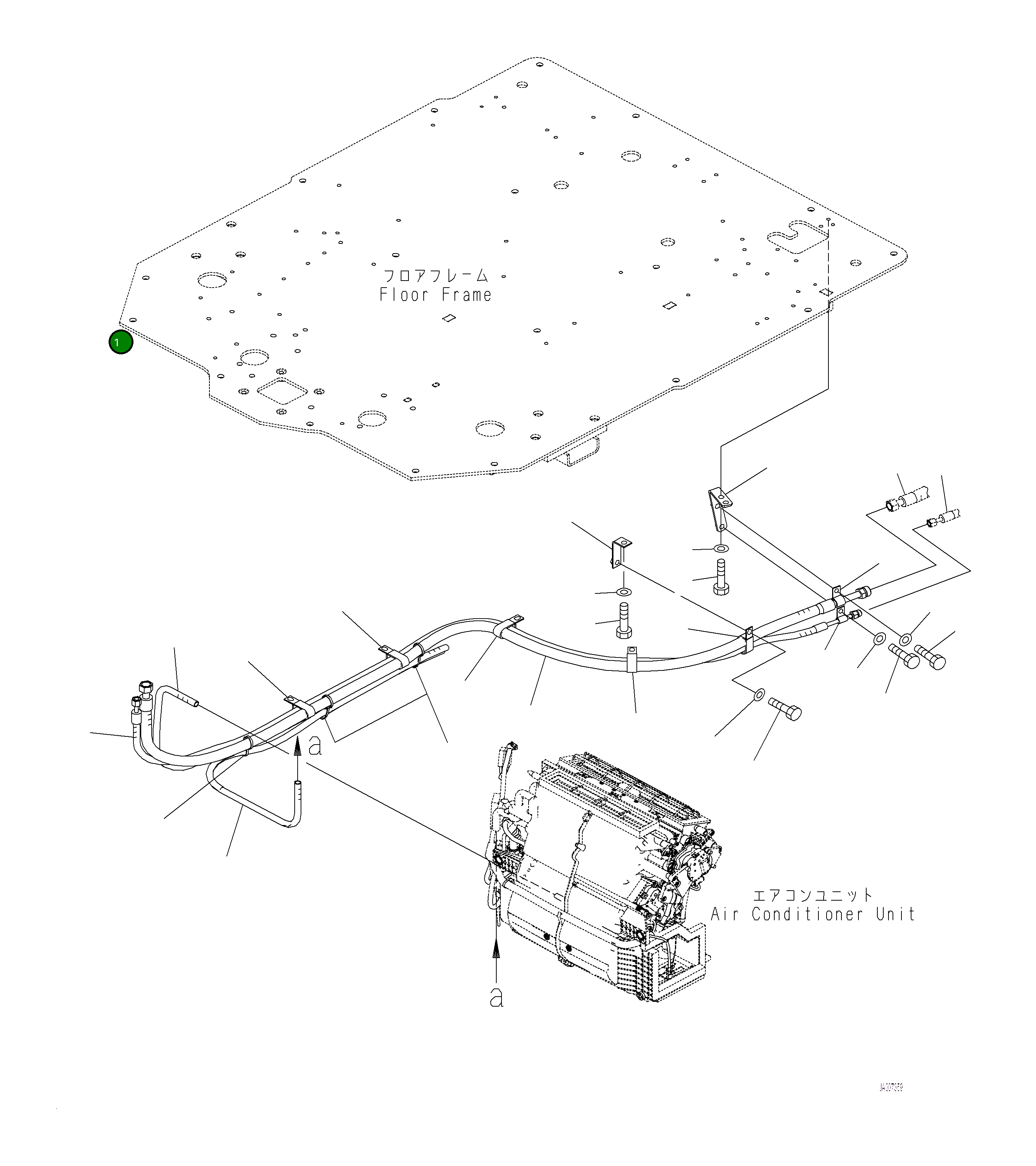 Шланг 421-07-68210 Komatsu