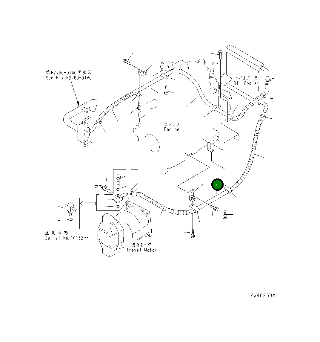 Шланг 361-18-23140 Komatsu