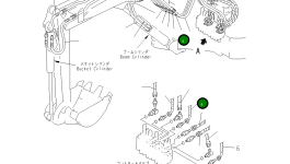 Шланг YM172173-78820 Komatsu