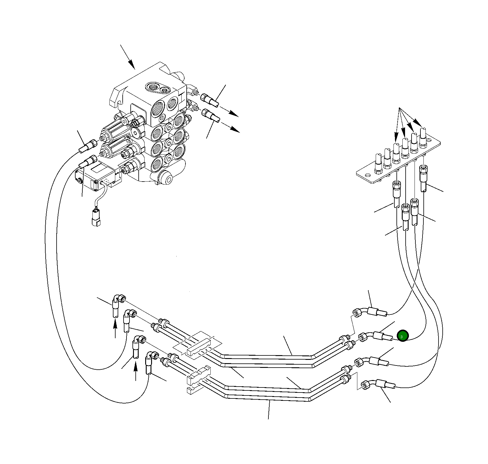 Шланг 395-62-13501 Komatsu