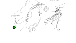 Шланг 21M-62-18480 Komatsu