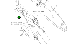 Шланг 22M-62-22420 Komatsu