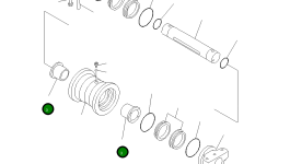 Втулка 20Y-30-38610 Komatsu