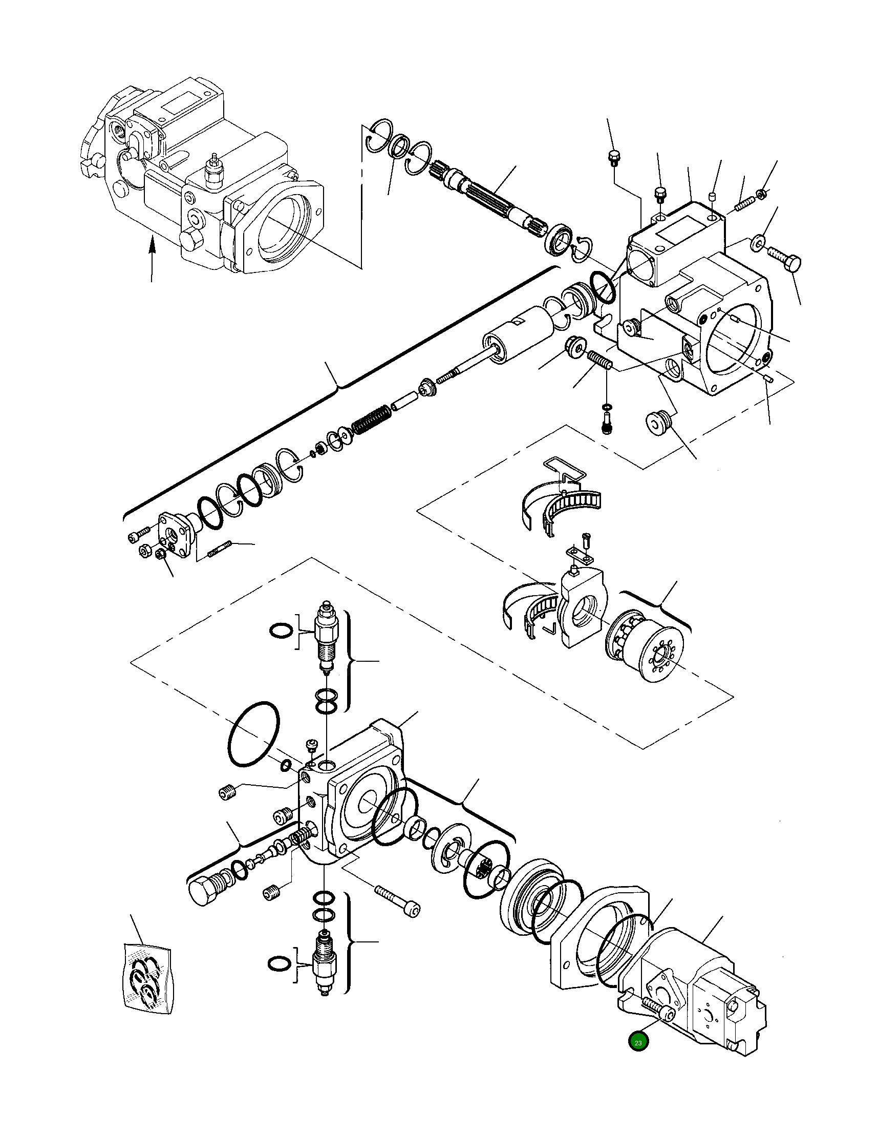 Винт 840225250 Komatsu
