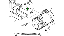 Втулка 1440 013 H1 Komatsu