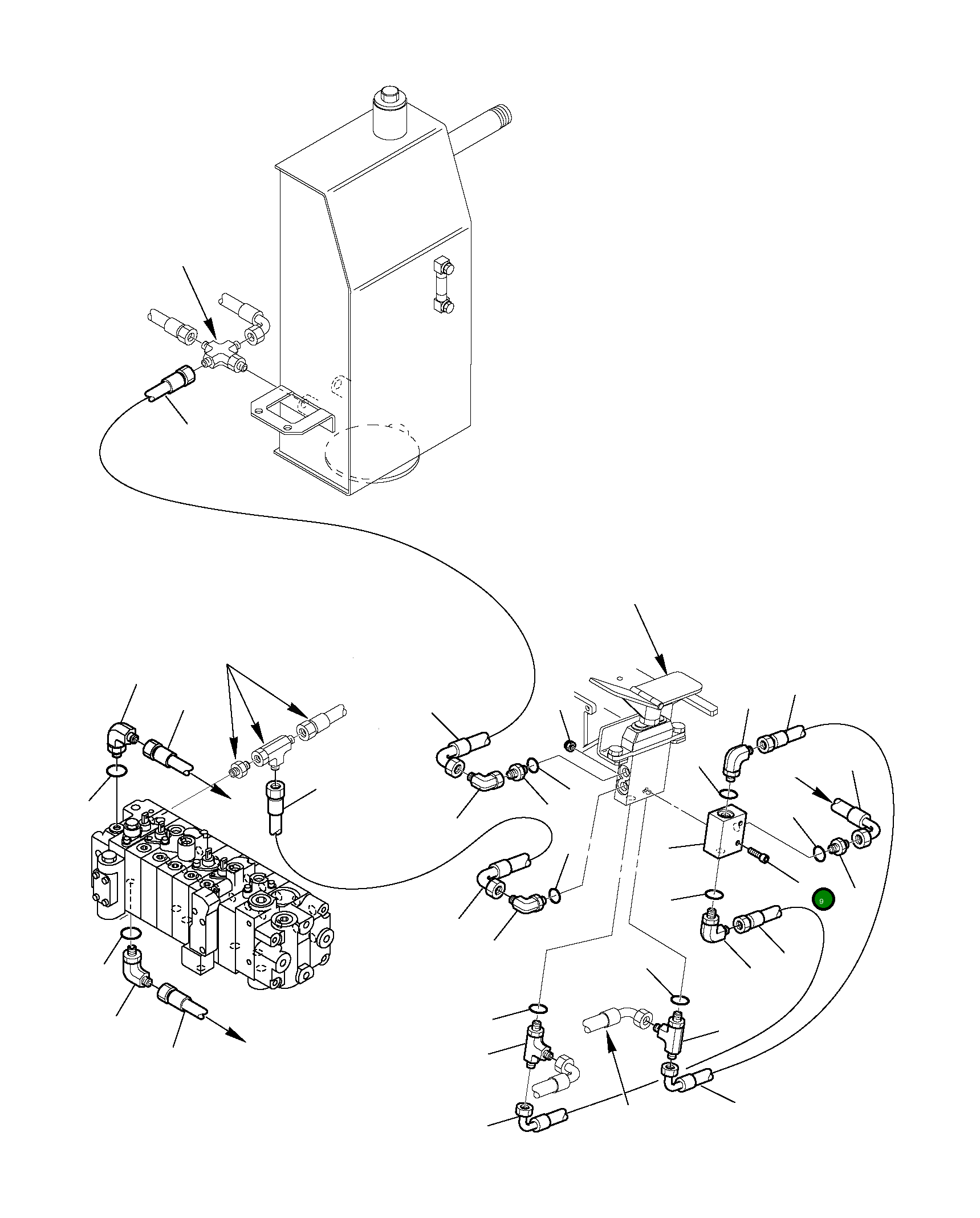 Винт 801104316 Komatsu