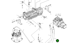 Шланг 22F-62-22162 Komatsu