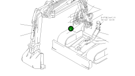 Шланг 21W-62-22371 Komatsu