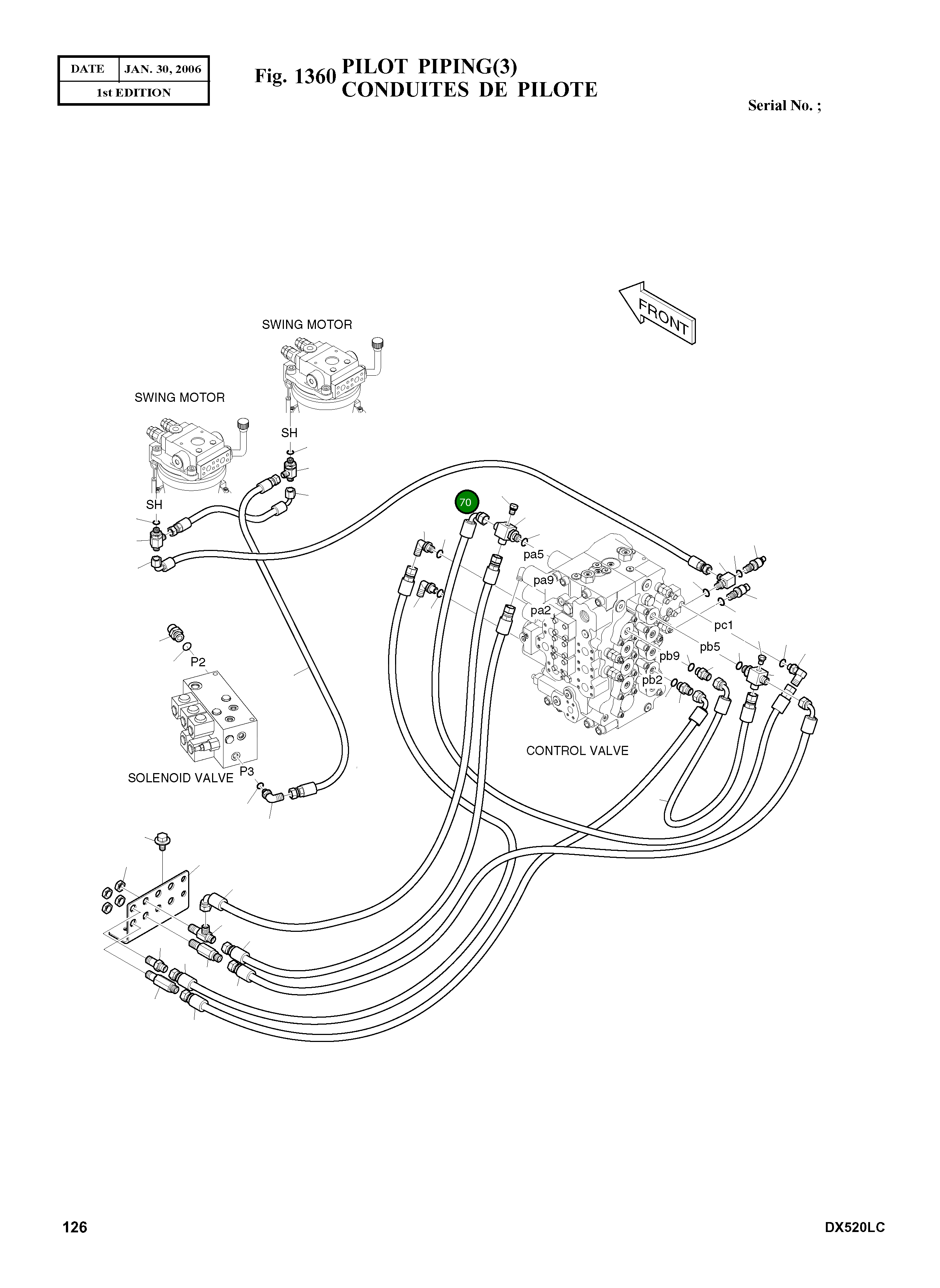 Шланг DS2093137 Komatsu